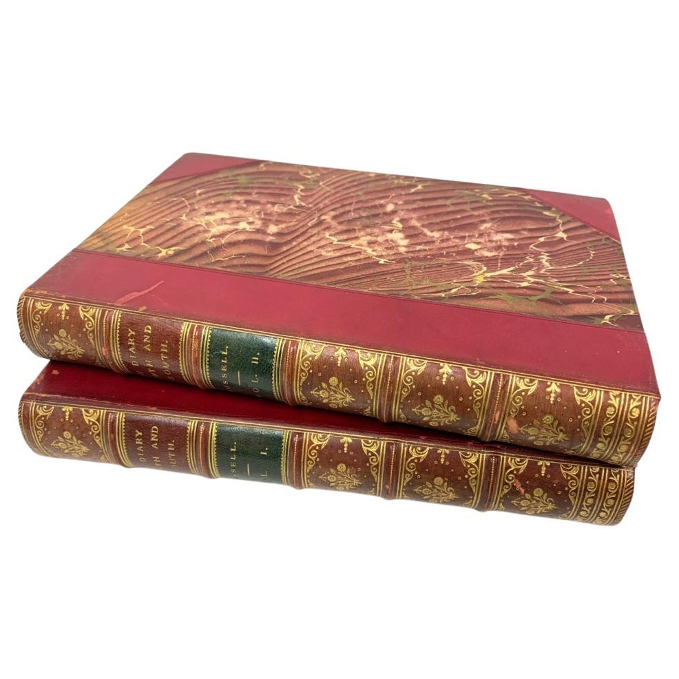 Mon journal au nord et au sud en deux volumes 1863 par William Howard Russell