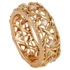 My DIOR ring in rose gold and diamonds