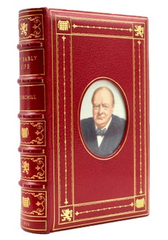 "My Early Life" by Winston Churchill, First Edition, Cosway-Style Asprey Binding