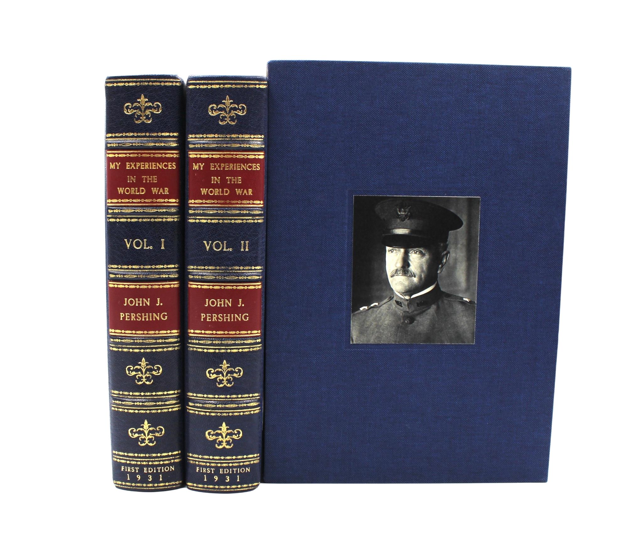 My Experiences in the World War, von John Pershing, Erstausgabe, zwei Bände, 1931 (Moderne der Mitte des Jahrhunderts) im Angebot