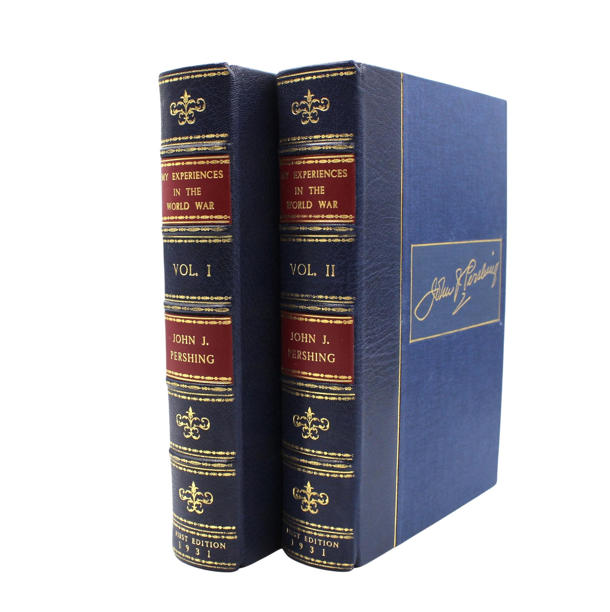 My Experiences in the World War, von John Pershing, Erstausgabe, zwei Bände, 1931 (amerikanisch) im Angebot