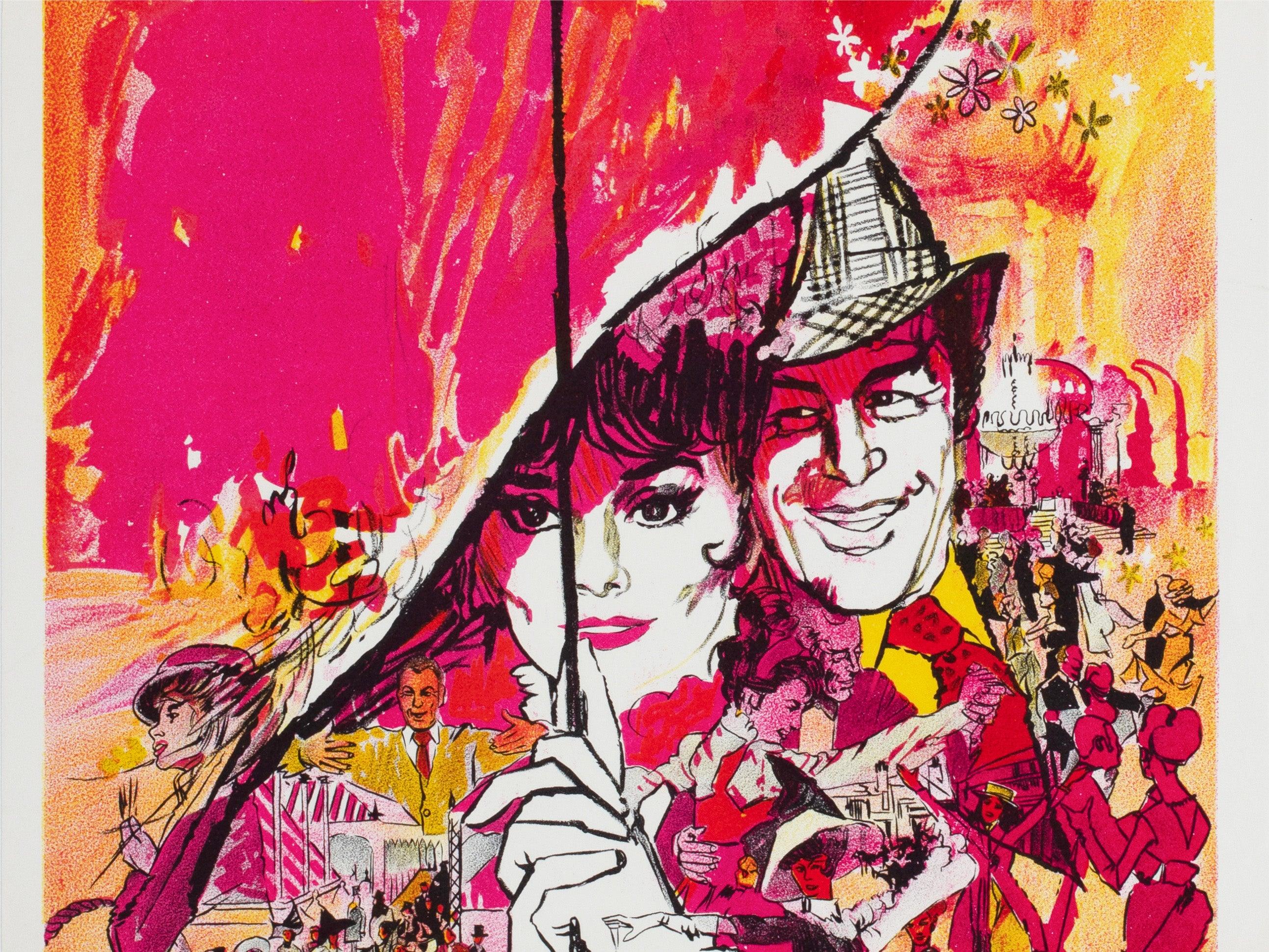 20th Century My Fair Lady 1964 Australian Daybill Film Poster, Bob Peak For Sale