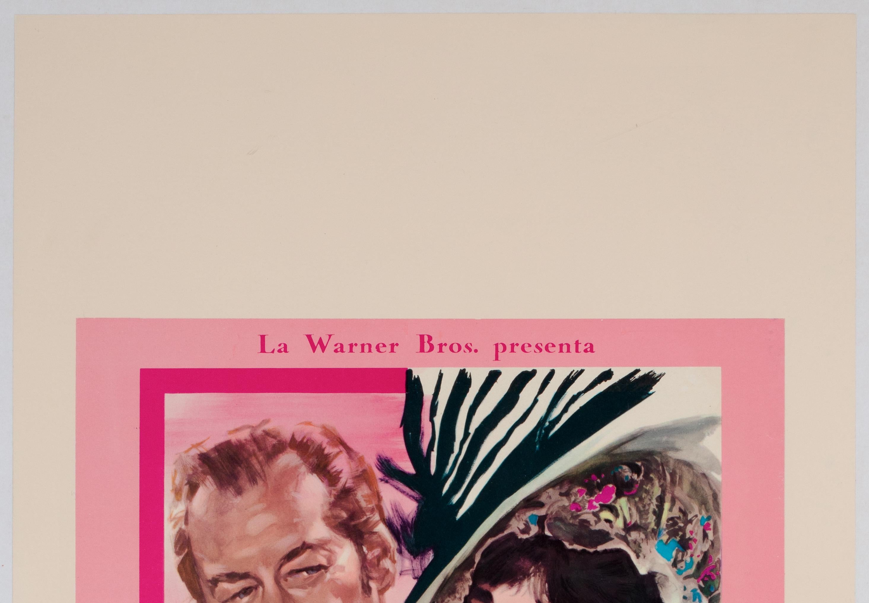 Affiche italienne du film Locandina My Fair Lady 1964, Giuliano Nistri Excellent état - En vente à Bath, Somerset