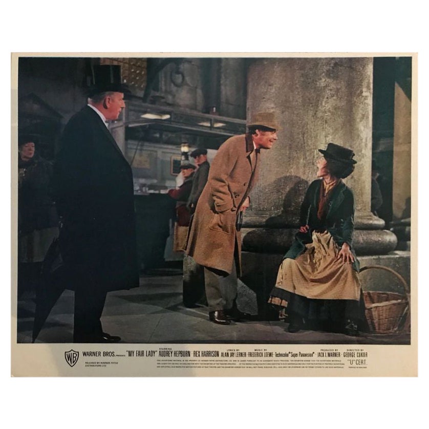 My Fair Lady, Unframed Poster, 1964, #3 of a Set of 8 For Sale