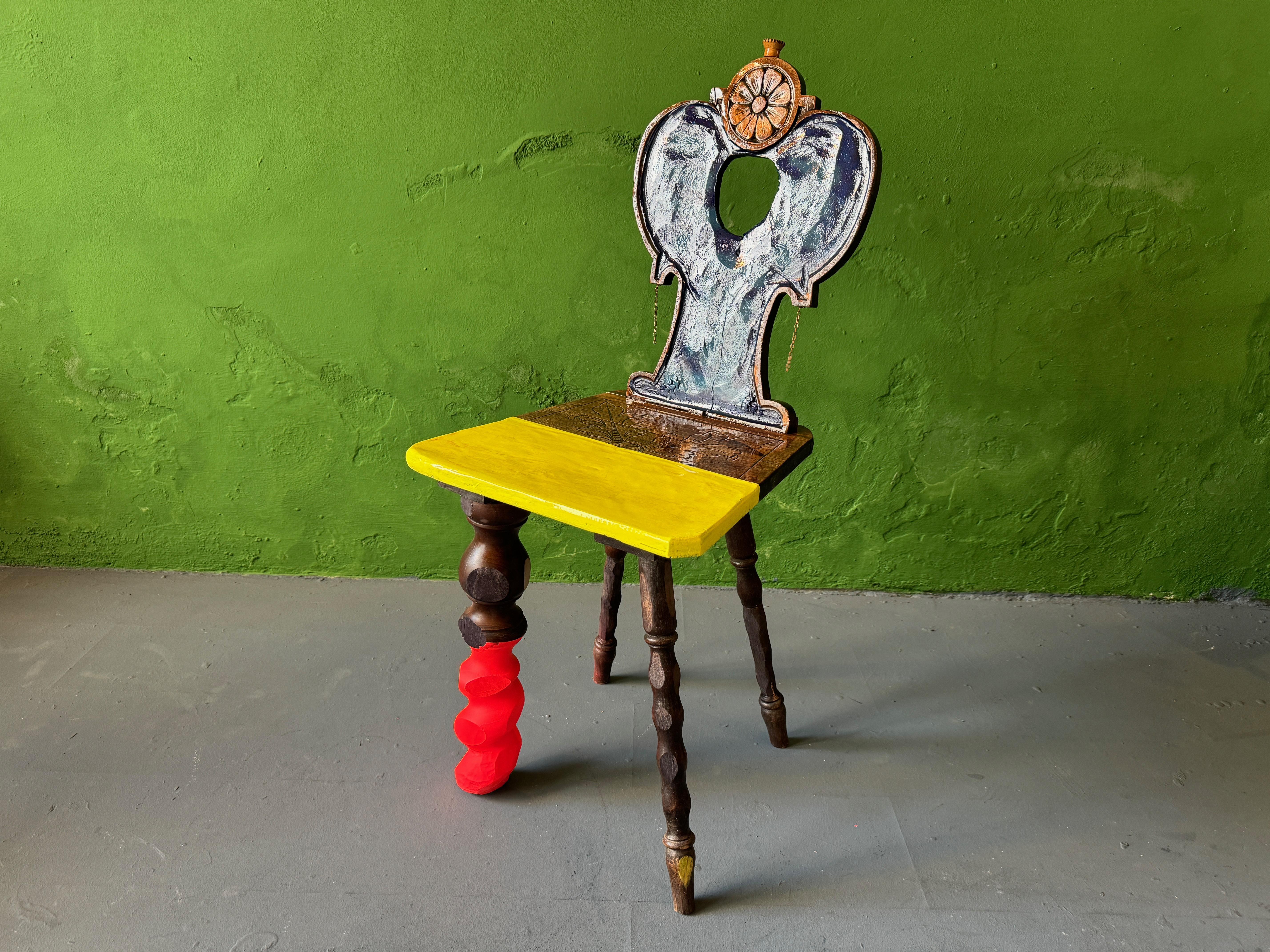 My Land Is Your Land Farm Chair by Markus Friedrich Staab For Sale 5