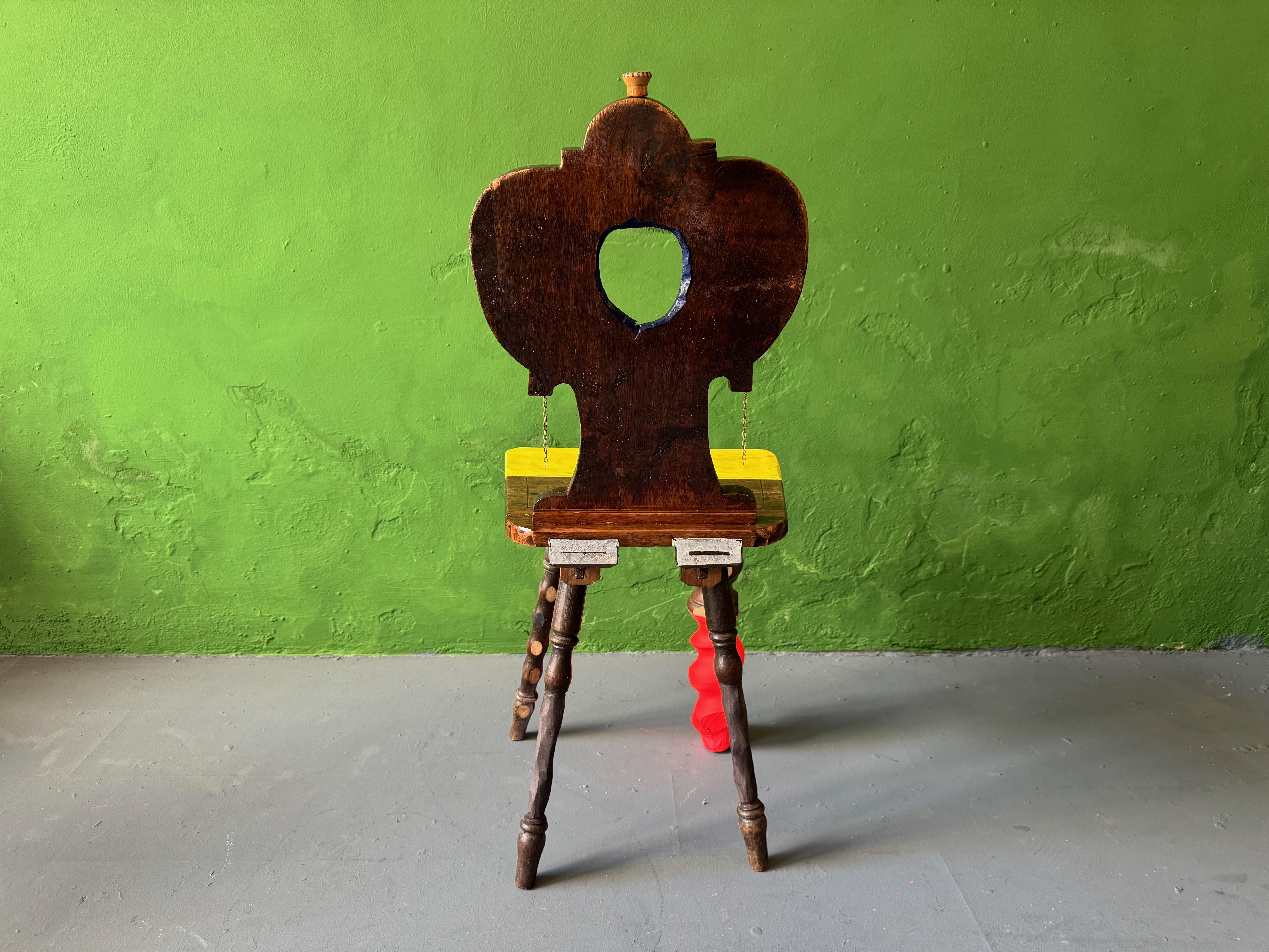 My Land Is Your Land Farm Chair by Markus Friedrich Staab In New Condition For Sale In Geneve, CH