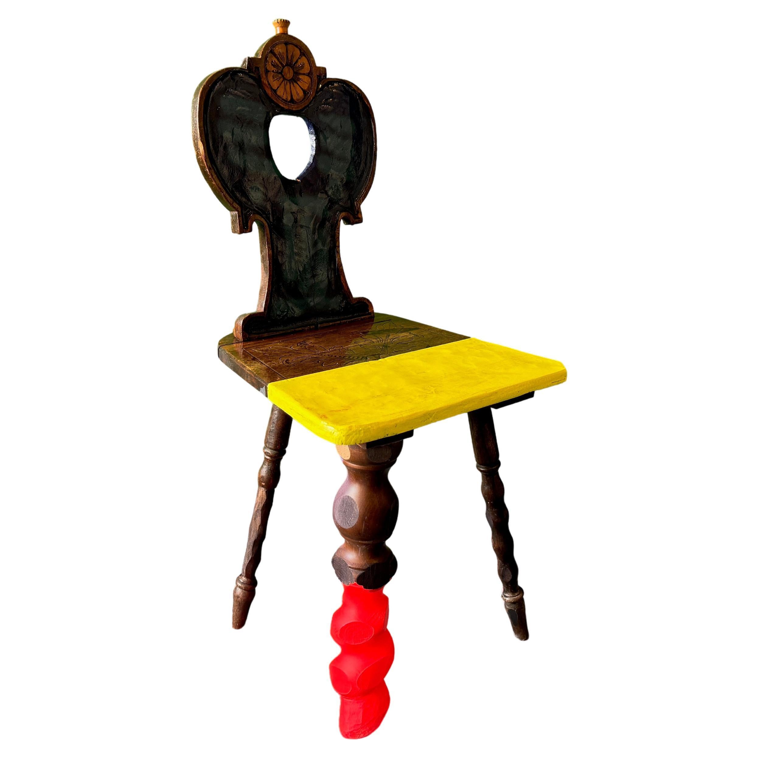 My Land Is Your Land Farm Chair by Markus Friedrich Staab For Sale