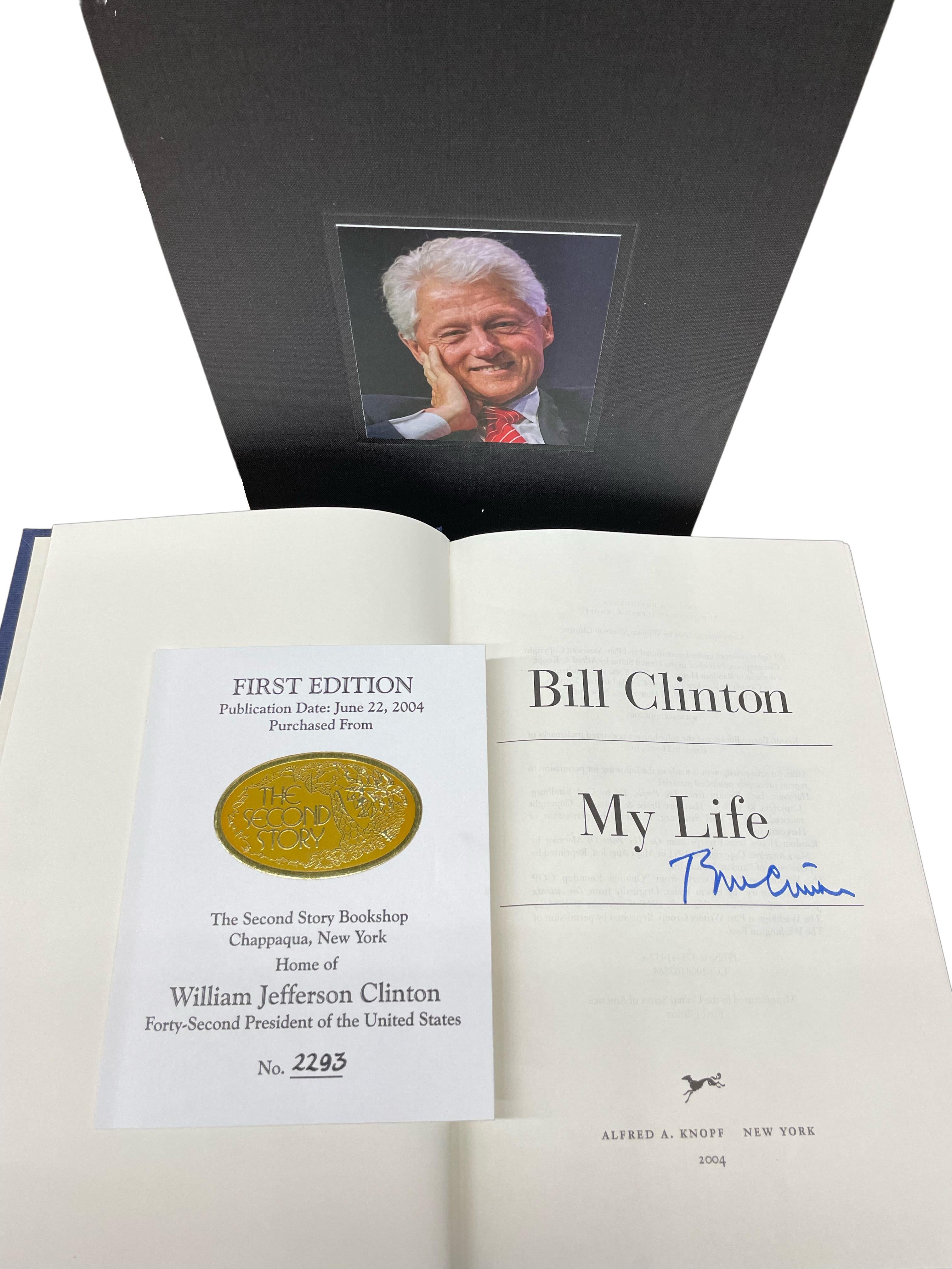 American My Life, Signed by Bill Clinton, First Edition, First Printing, 2004