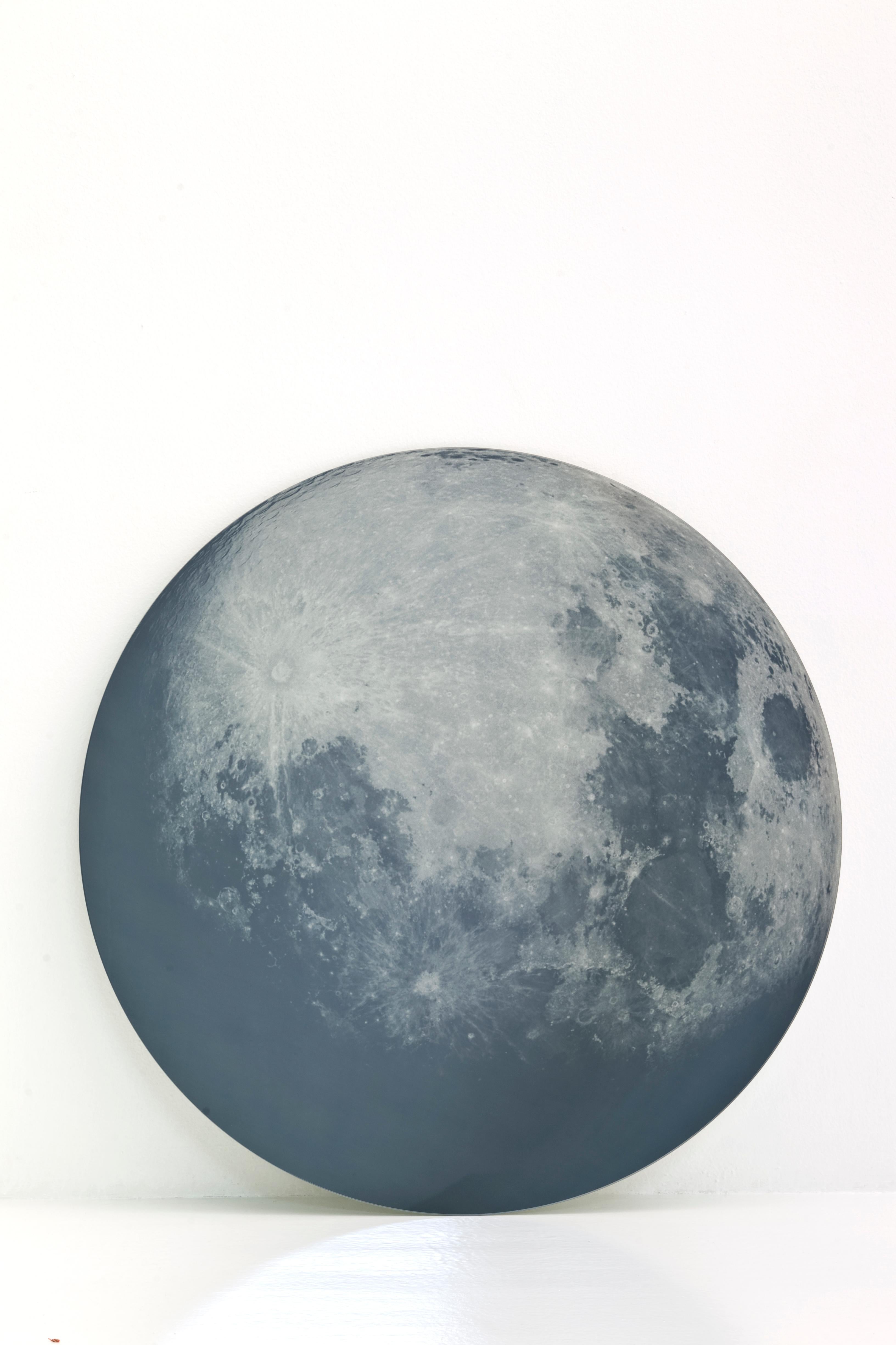 Table basse en verre imprimé « My Moon My Mirror » de Moroso pour Diesel en vente 3