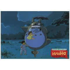 Vintage 'My Neighbor Totoro' 1988 Japanese Scene Card