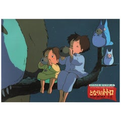 Vintage My Neighbor Totoro 1988 Japanese Scene Card
