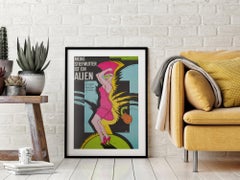 My Stepmother is an Alien 1990 East German A1 Film Poster, Labowski