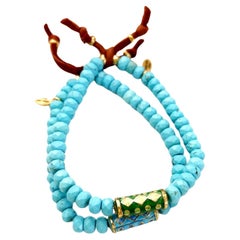 My turquoise twin set bracelets