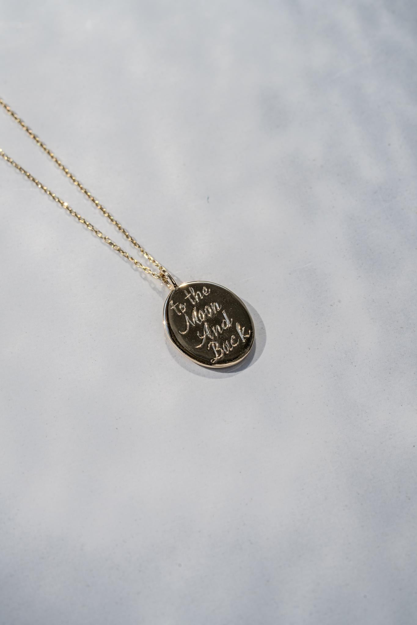 My Universe Diamond To Moon And Back Halskette im Angebot 1