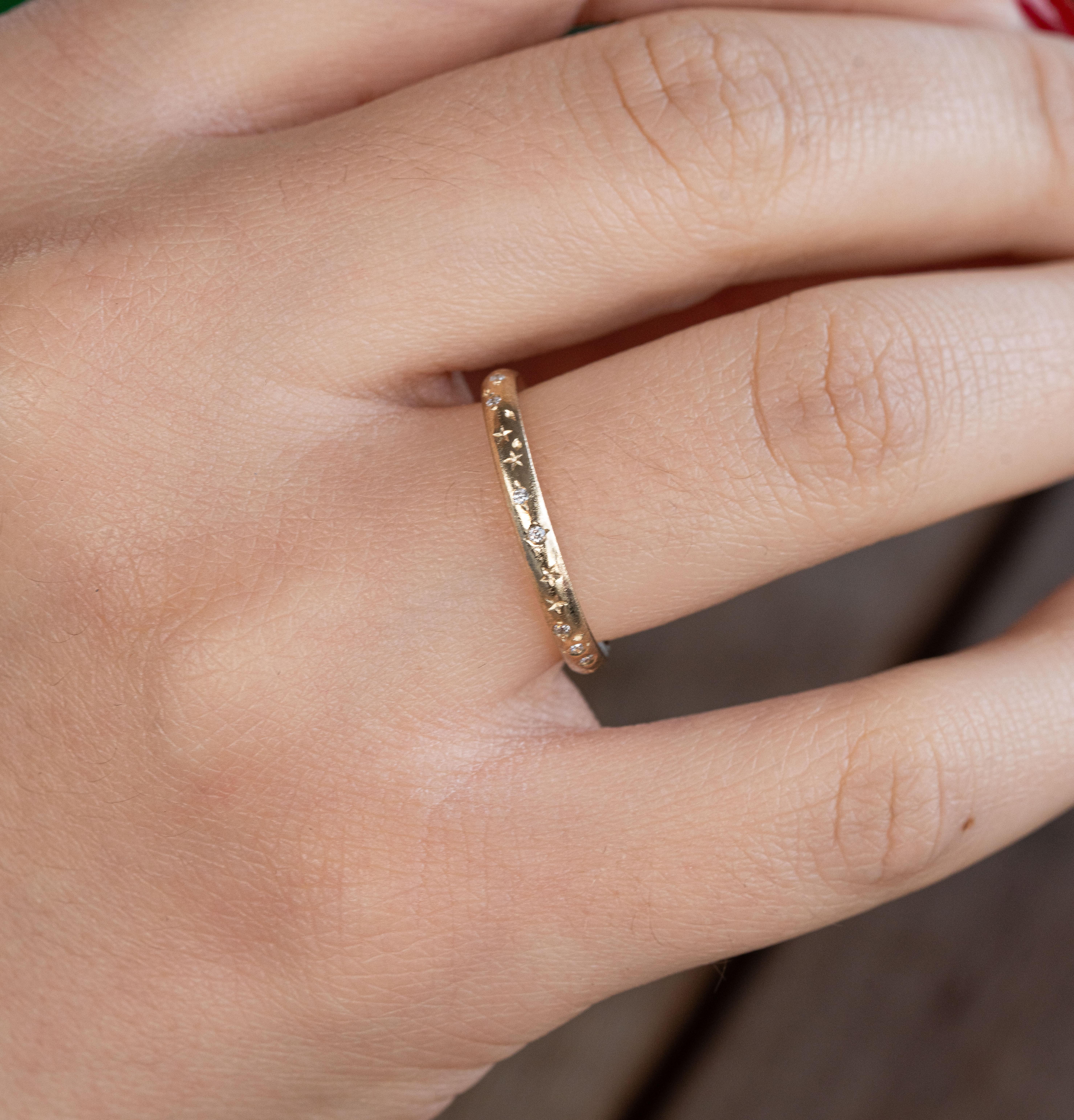 For Sale:  ‘My Universe’ Diamond Wedding Band 2