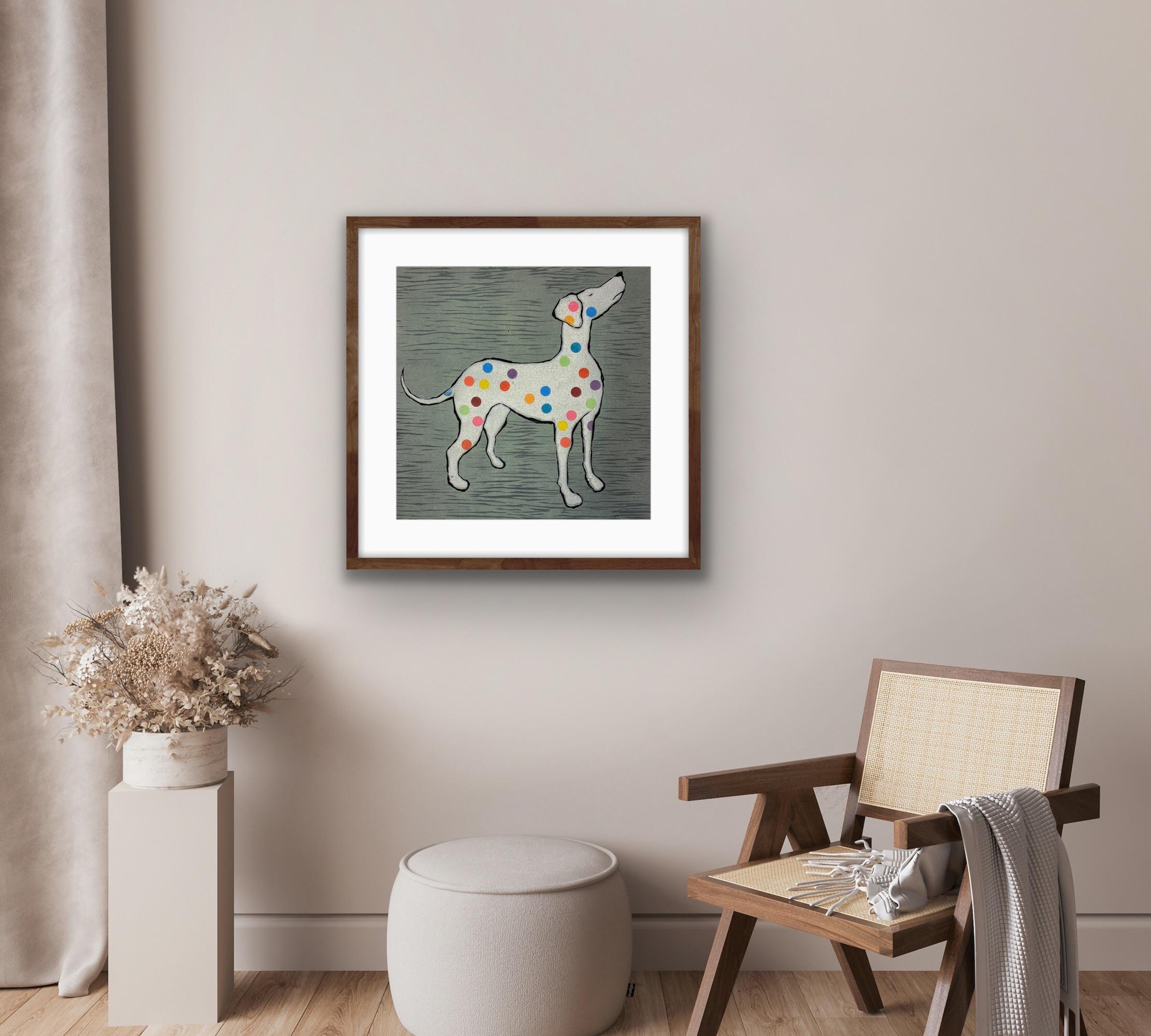Il cane di Damien Hirst, Immagini di animali domestici di artisti famosi, Lo stile di Damien Hirst 4