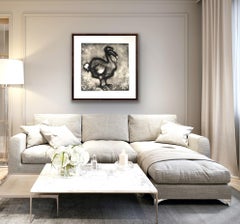Dodo, Contemporary Animal Print, Semi Abstract Artwork
