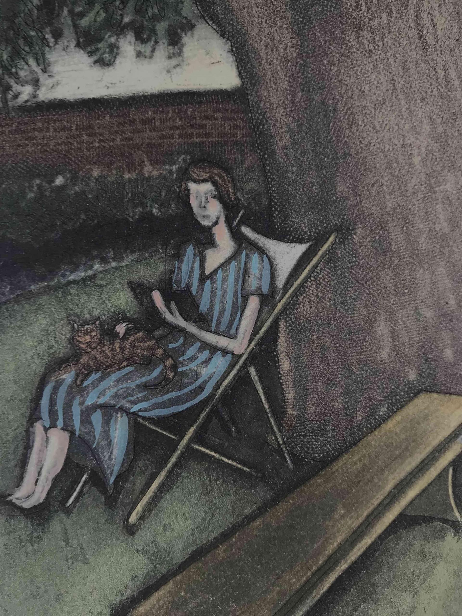 Eric Ravilious’s Eat with Etching Print by Mychael Barratt For Sale 6