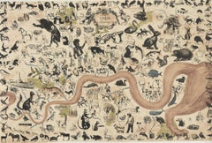 Bestiario di Londra, Stampa d'arte, Arte animale, Arte contemporanea, Figurativa