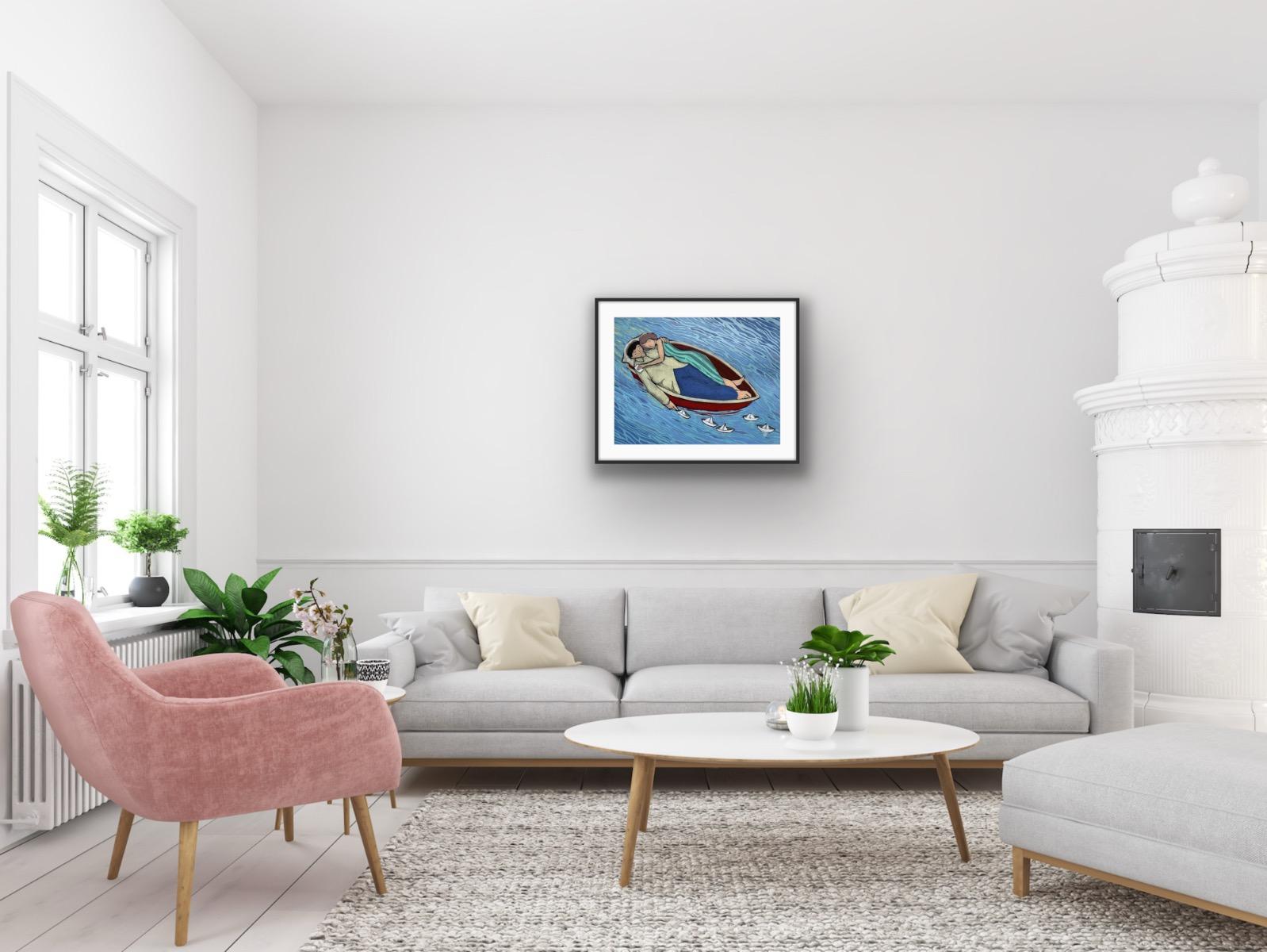 Gravure sur bois sur papier

Signé et titré au crayon

Numéroté de l'édition de 100



Format du papier : 780 x 605 mm



Gravure sur bois sur papier
Edition de 100
Vendu sans cadre



Taille complète de la feuille (la taille de la feuille peut