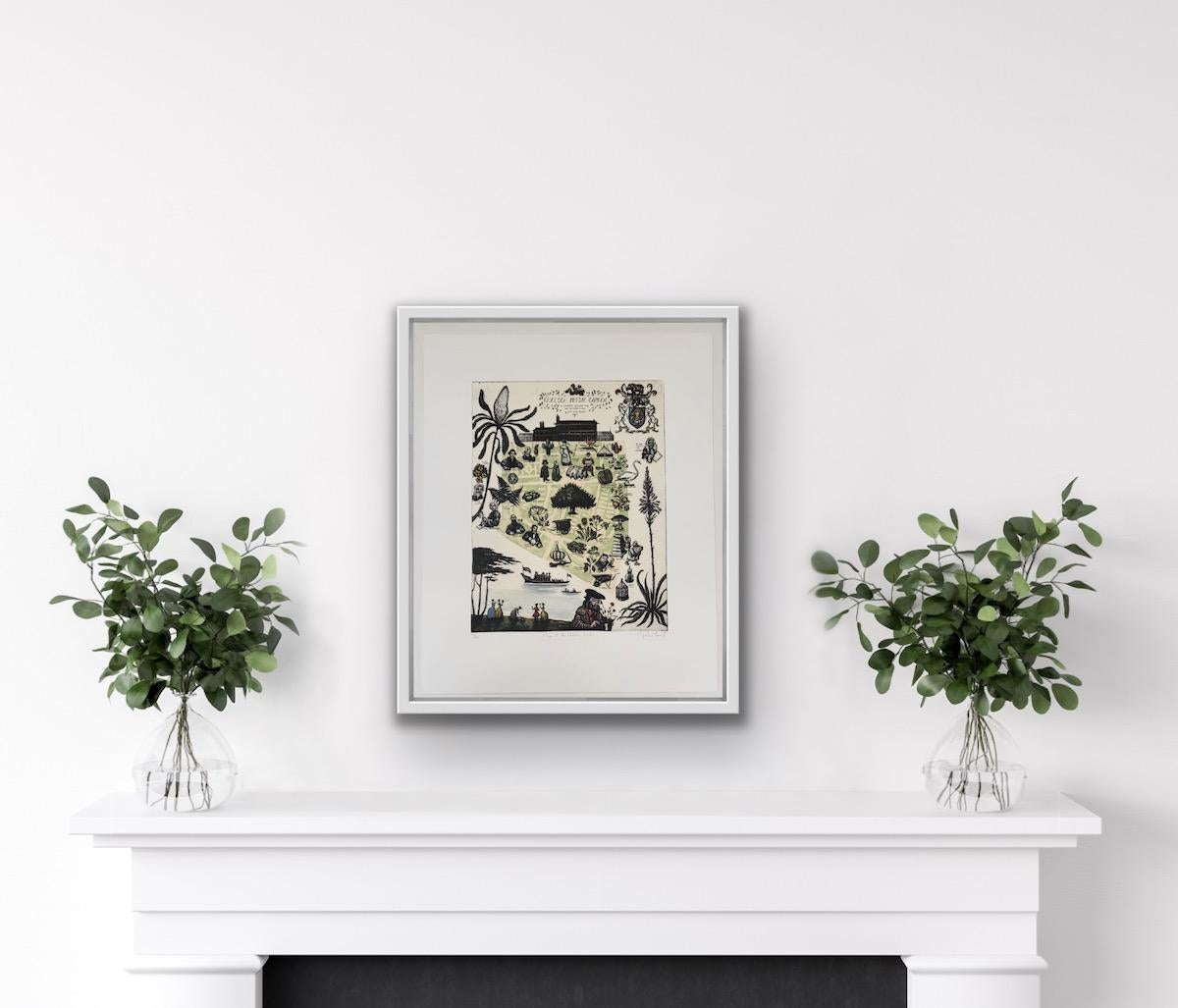 Map of the Chelsea Physic Garden For Sale 2