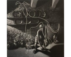 Impresión del perro de Picasso por Mychael Barratt