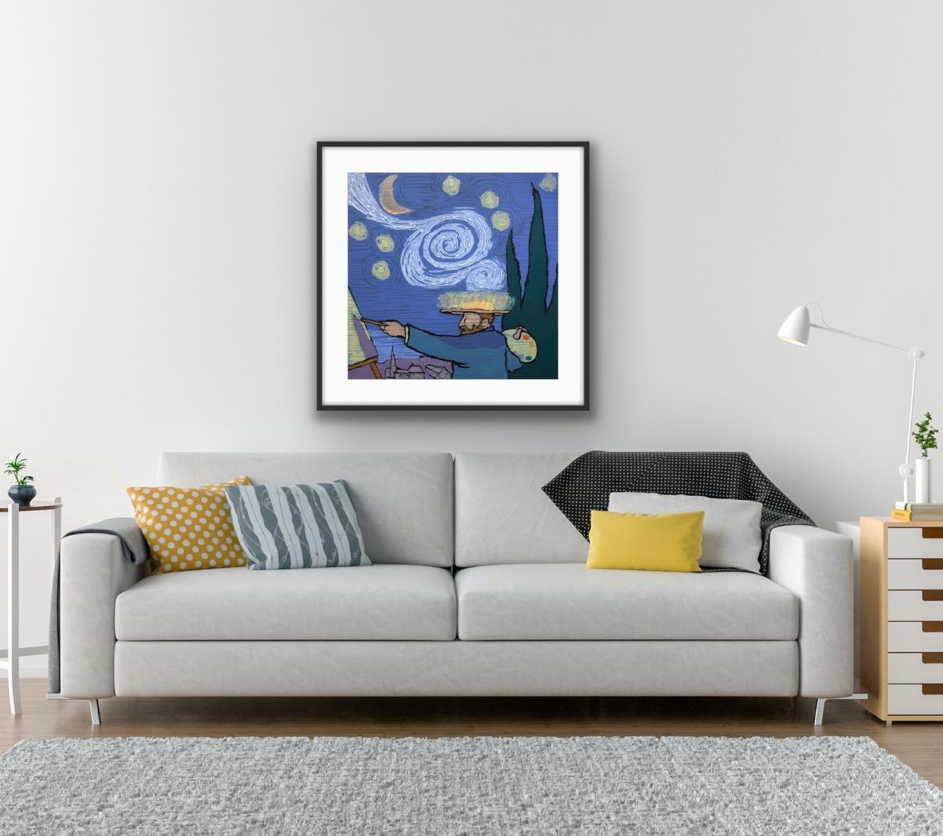 Gravure sur bois sur papier

Signé et titré au crayon

Numéroté de l'édition de 75



Taille de l'image : 495 x 500 mm

Format du papier : 610 x 630 mm

Gravure sur bois sur papier
Edition de 75
50 H x 49,5 L cm (19,69 x 19,49 in)
Vendu sans