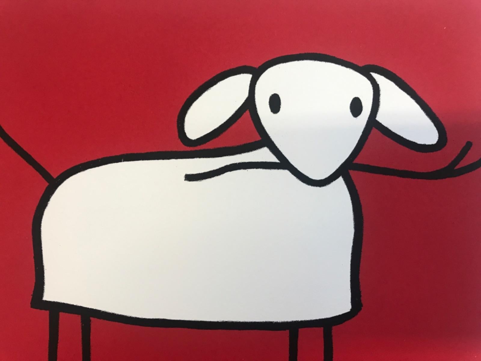 Il cane di StikStampa in edizione limitata, Ritratto di animale, Arte canina, Arte moderna in vendita 2