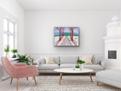 The Four Seasons - Winter, original, contemporary, landscape, print, silkscreen