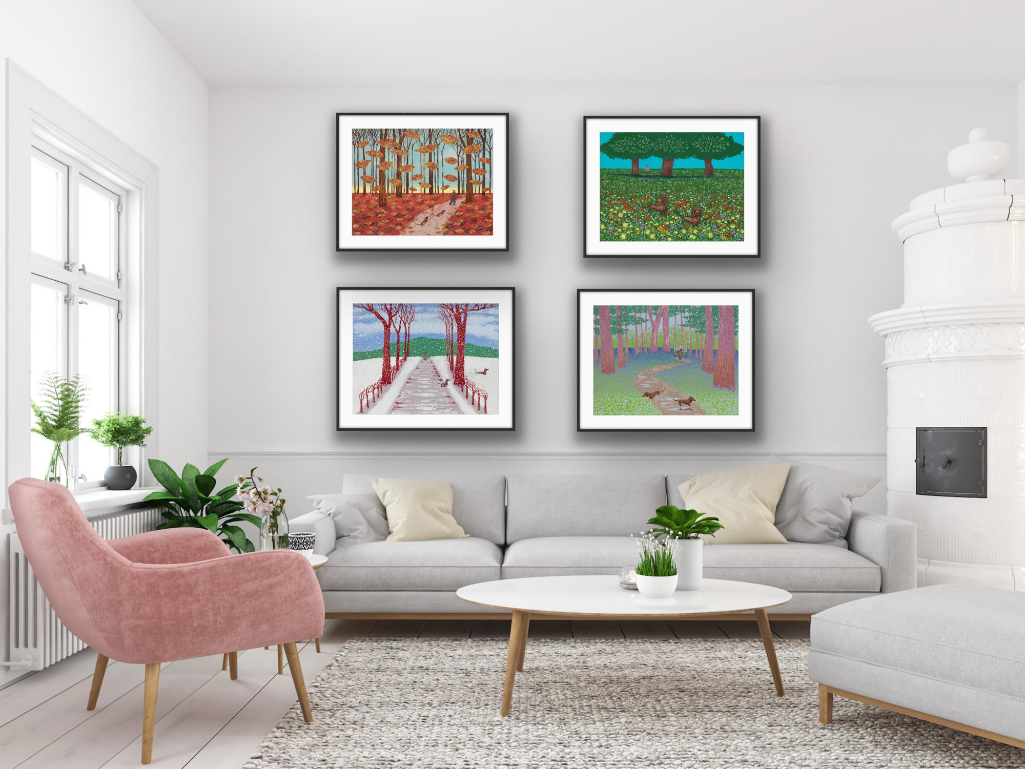 Les Four Seasons - Winter, Spring, Summer & Autumn, Quadriptyque