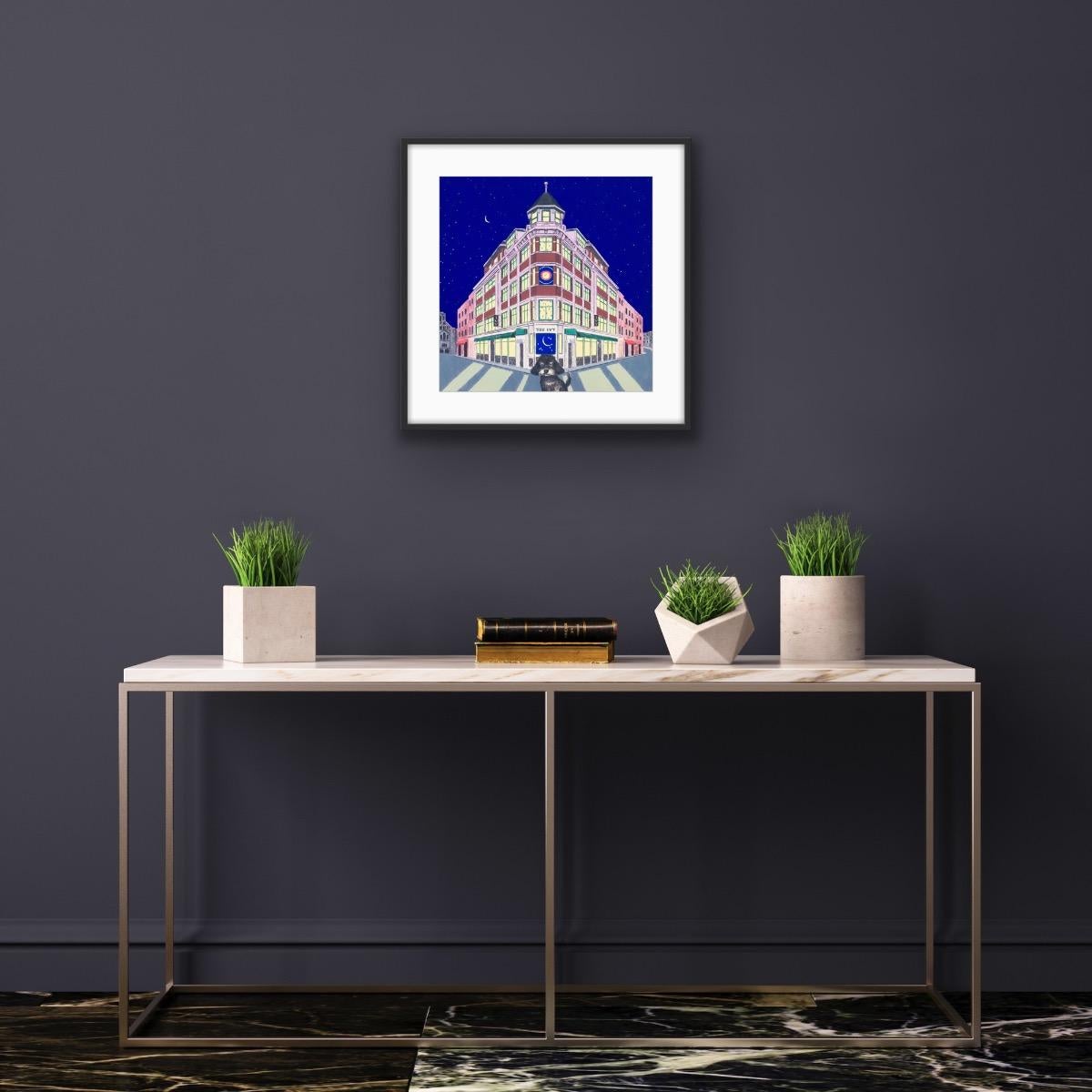 Wes Anderson's Dog - The Ivy, original, contemporary, art print - Print by Mychael Barratt