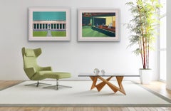 Wes Andersons’s dog and Edward Hopper’s Dog by Mychael Barratt, Limited edition