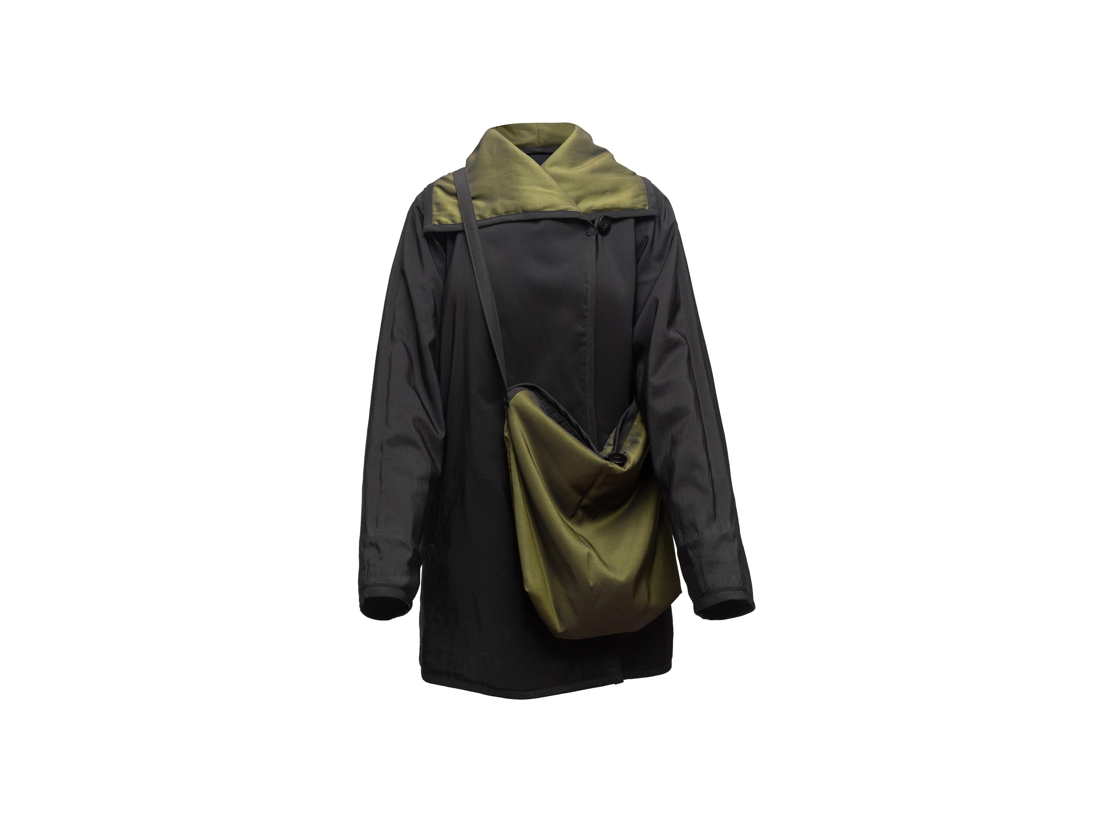 Mycra PAC Olive & Schwarzer Reversible Coat 6