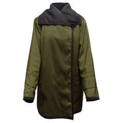 Mycra PAC Olive & Schwarzer Reversible Coat
