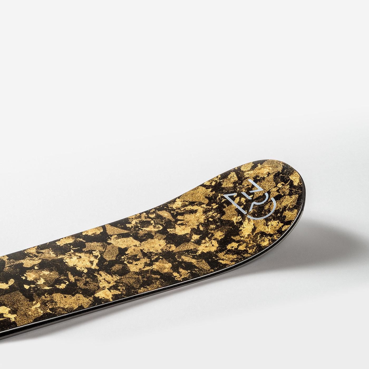 Entirely handcrafted by expert artisans in Zero's workshop in the Italian Alps, these one-of-a-kind skis are a superb example of unmatched craftsmanship and exclusive design that will stand the test of time. The core of the Mydas skis is crafted