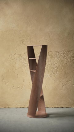 MYDNA, Bookshelves, Standing Shelf, Storage System in Walnut by Joel Escalona