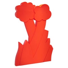 Divisorio MyFlower rosso fuoco di Flavio Lucchini