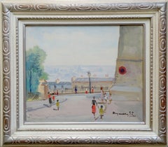 View of Paris from Montmartre. 1955, oil on canvas, 38x46 cm
