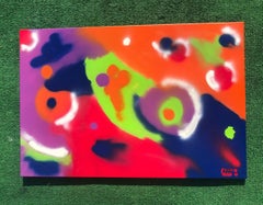 Estrellas, Pintura Abstracta Original