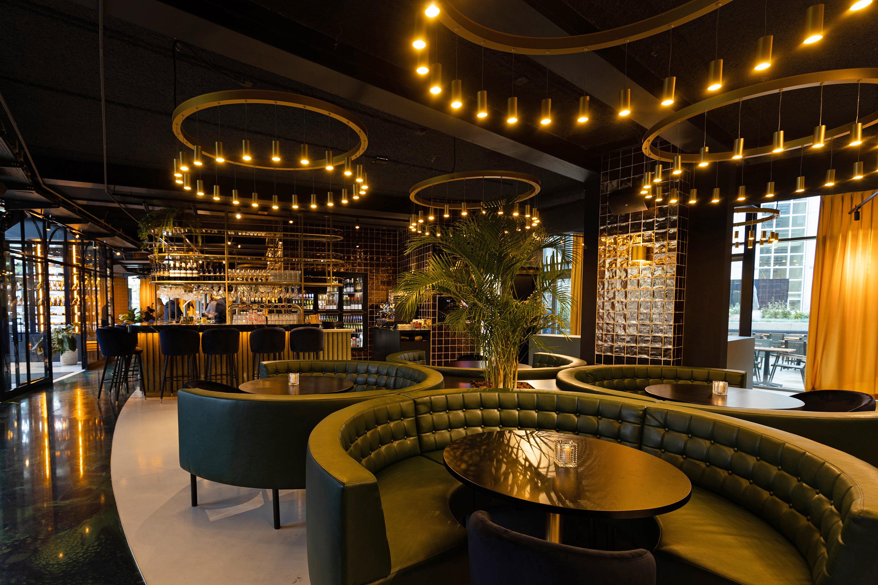 Lampada a sospensione contemporanea Myllennia 200 Round Bronze Aluminum di JSPR in vendita 2