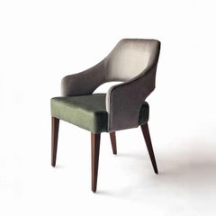 Silla Myna de madera de teca, set de 6, by INDO-