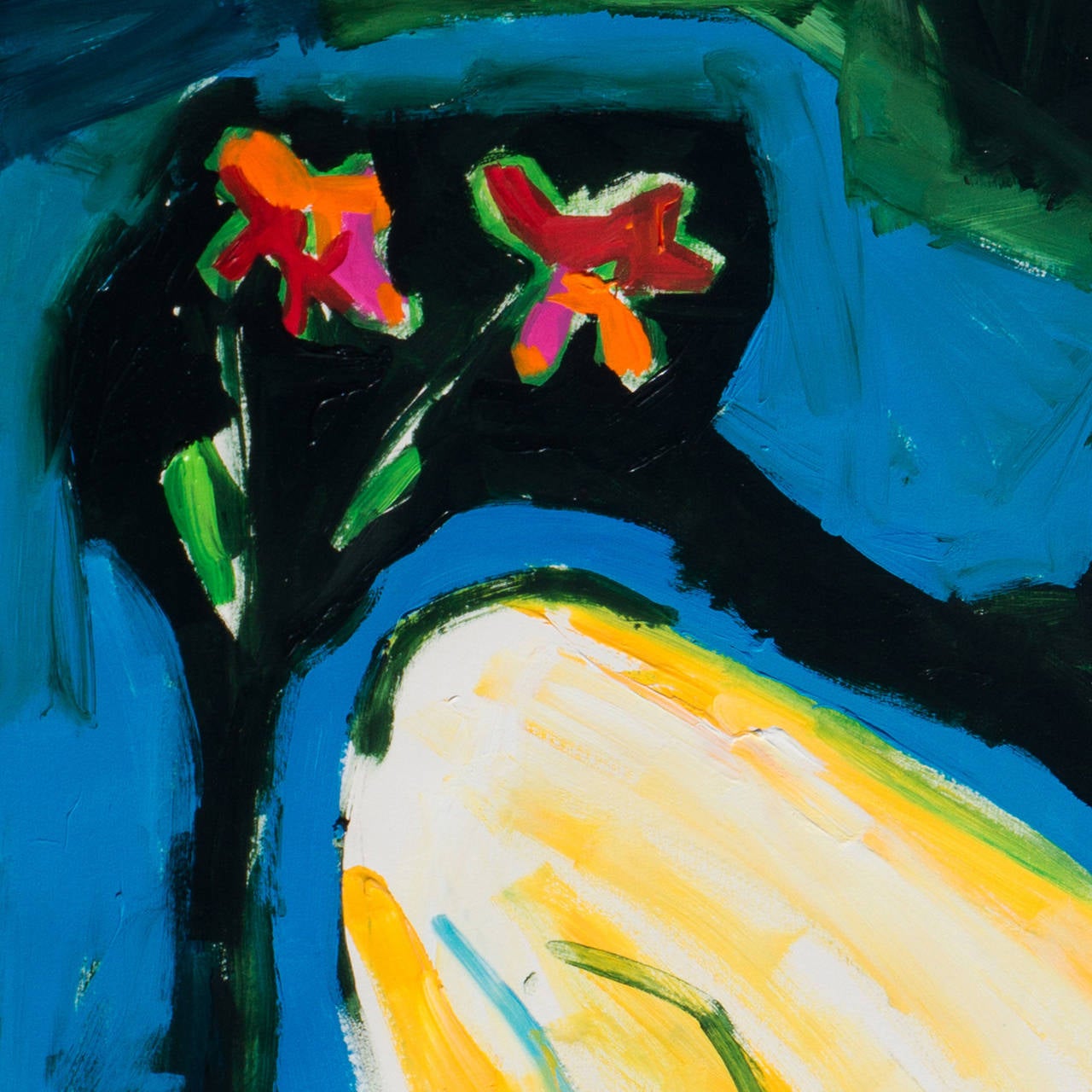 'Seated Nude', California Fauve Interior Scene, San Francisco Art Institute For Sale 1