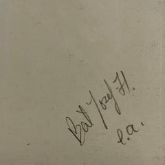 Feminist Surrealist French Abstract Colorful Lithograph Print Myriam Bat Yosef