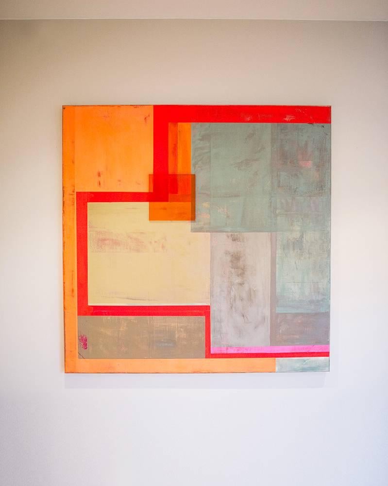 Myriam Struman Abstract Painting - Arts-Loi