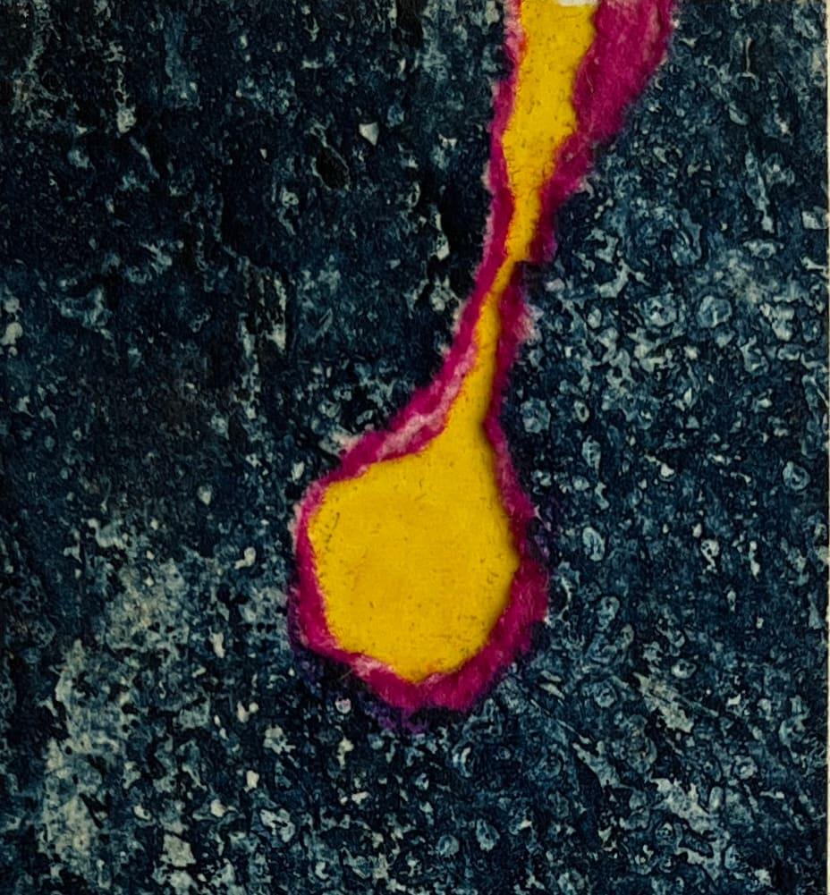 Myril Adler
Sin título
c.Década de 1960
Grabado calcográfico collage, tinta sobre papel
3,75 