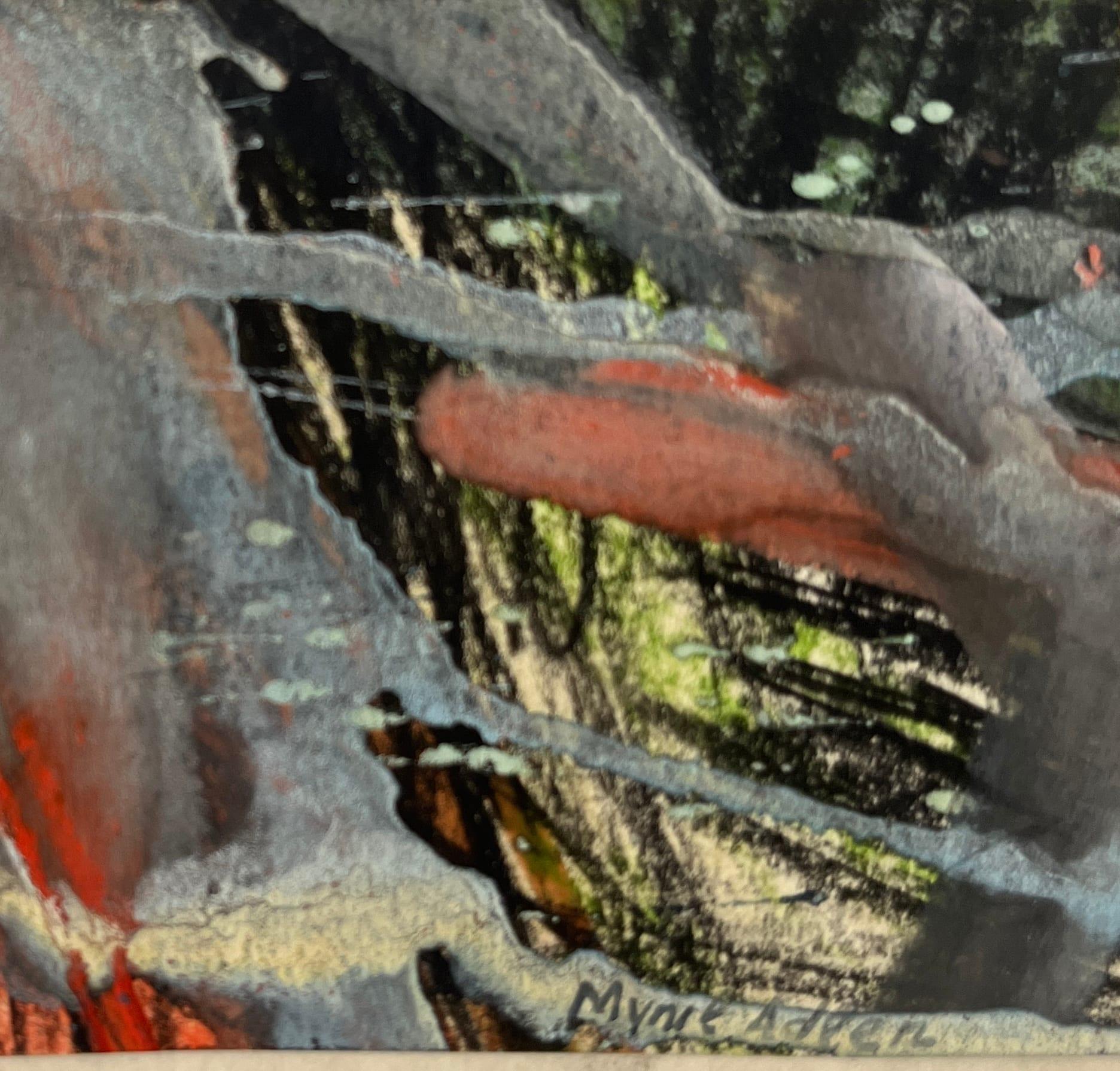 1960s Mixed Media Abstract NY Artist Myril Adler For Sale 3