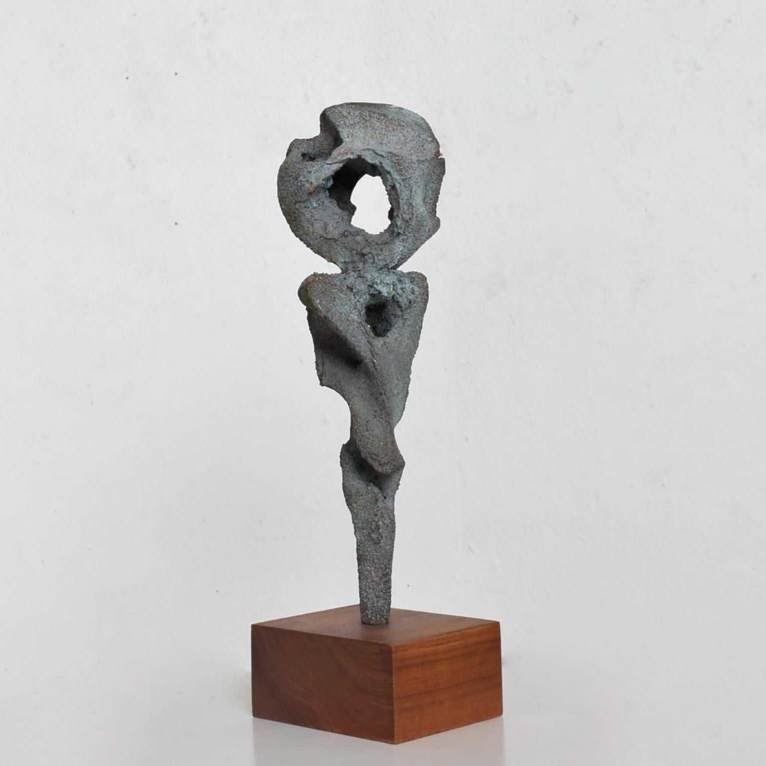 Myrna M Nobile Abstract Bronze Sculpture #5 Mid-Century Modern 2