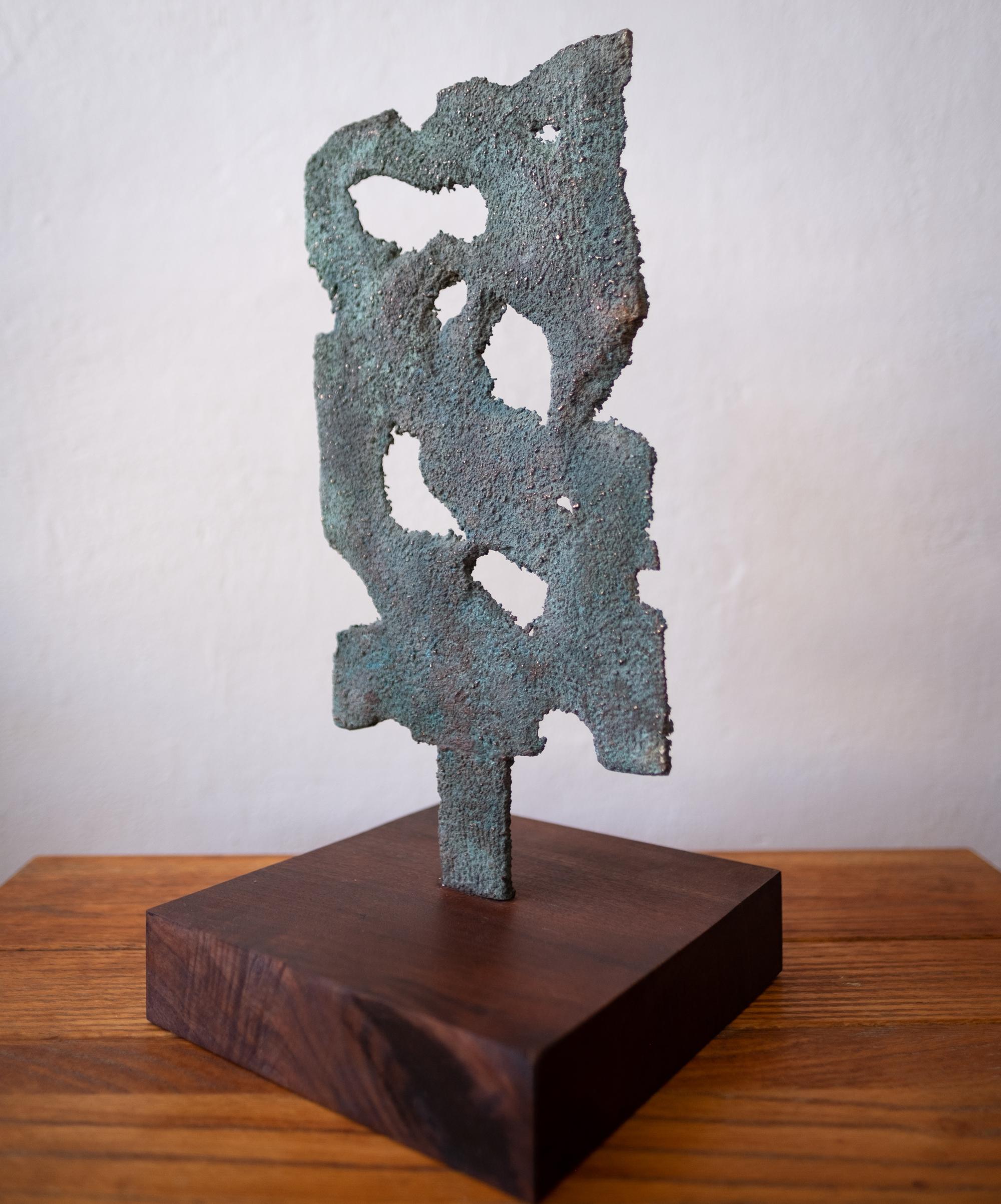 Myrna Nobile Bronze Abstract Sculpture, 1960s 4
