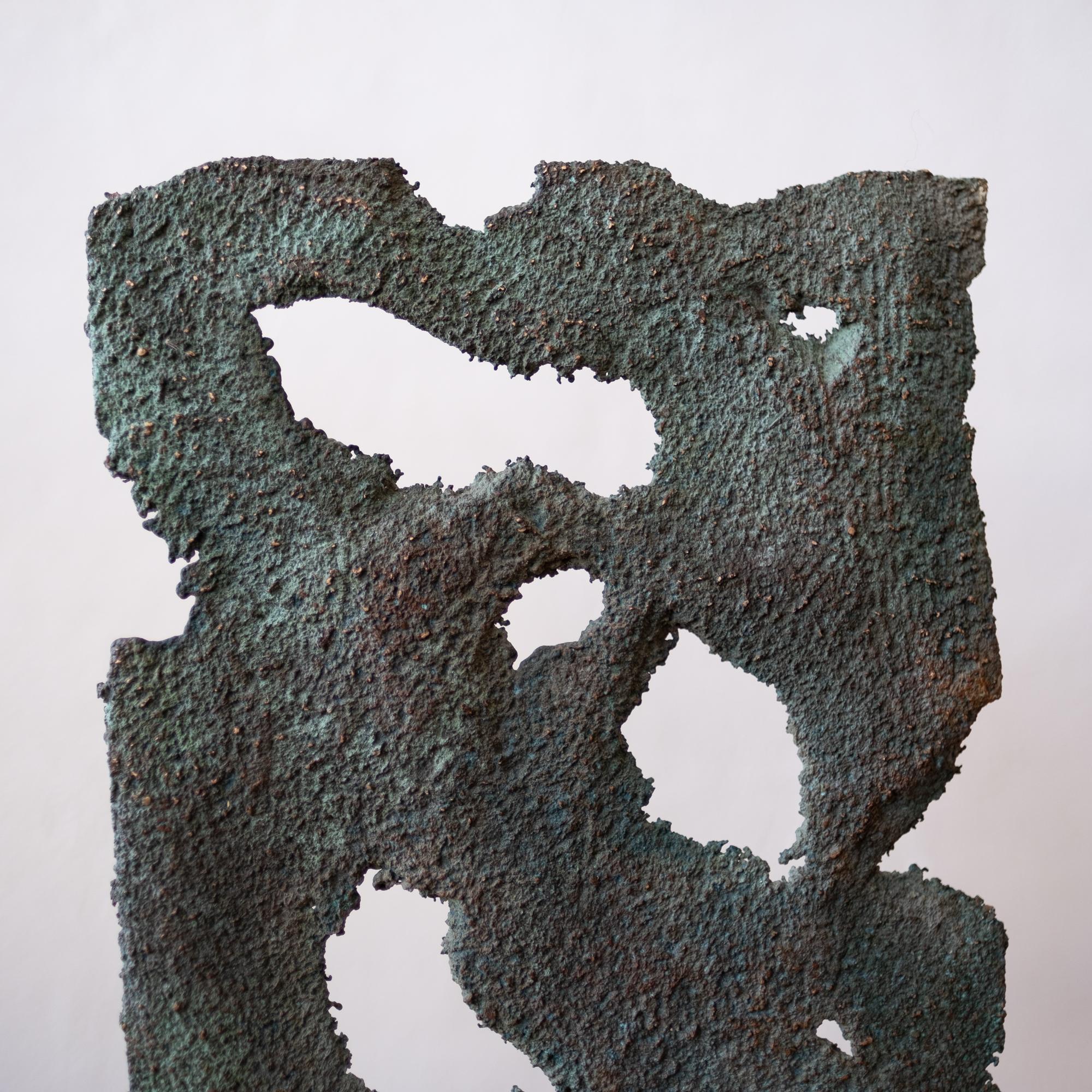 Myrna Nobile Bronze Abstract Sculpture, 1960s 3