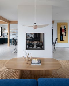 Myrna Pendant Light in Glass Shade with Color-Washed Globe Options